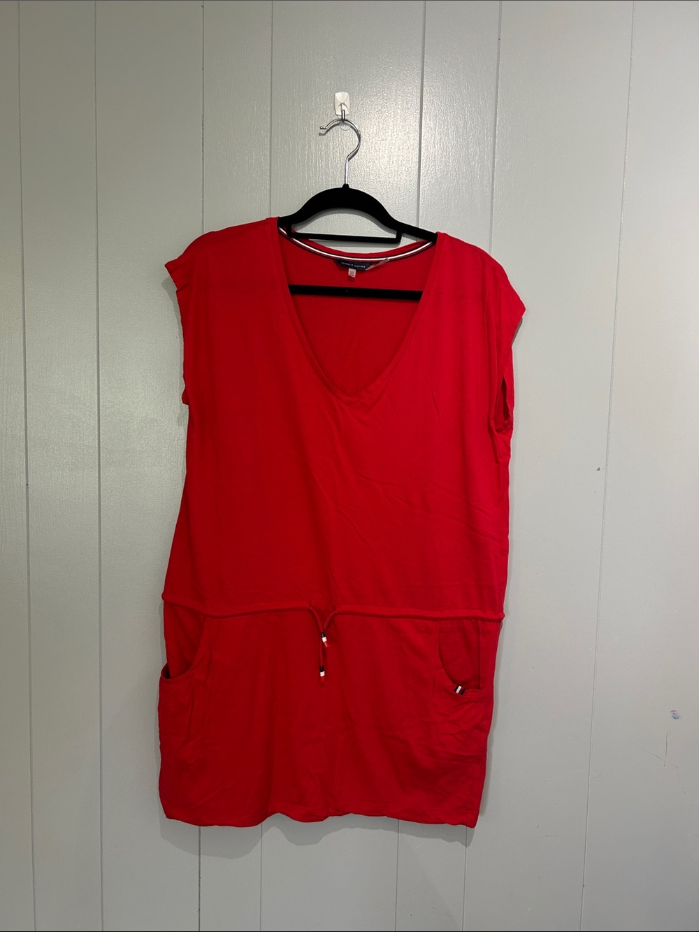 Tommy Hilfiger Red Cover Up Size S/M